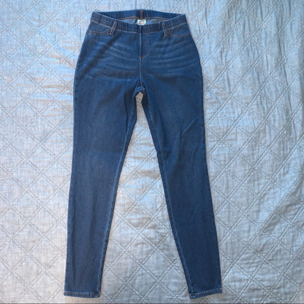 Like New Faded Glory Womens Medium (8-10) Pull On Jeggings